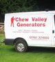 service van towing generator