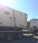 Moving new generator and diesel tank