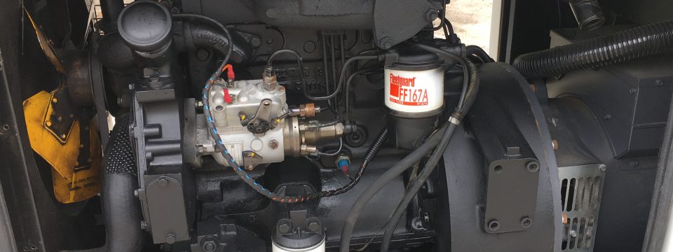 Perkins 3.152 diesel engine in 20kva generator to service