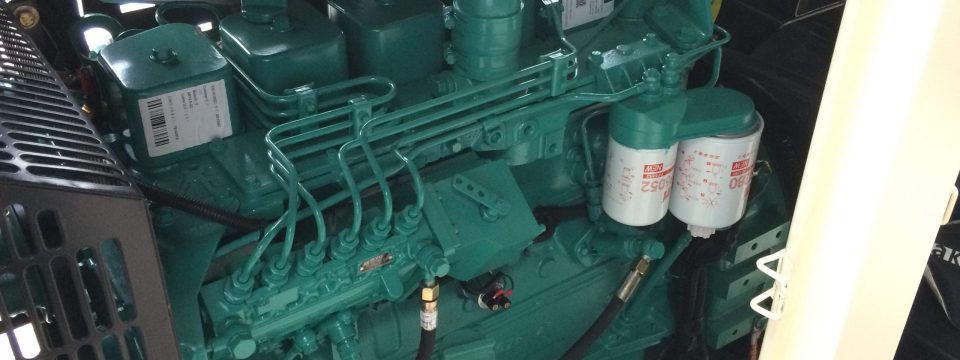 Cummons 6BT diesel engine in 110kva generator