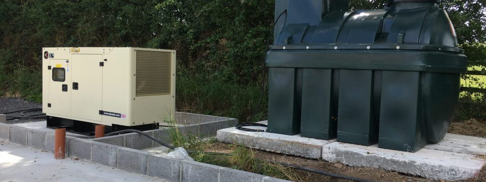 Aksa diesel standby generator